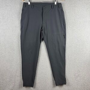 Mack Weldon Radius Flex Jogger Pants Men's Medium Grey Performance Stretch Golf